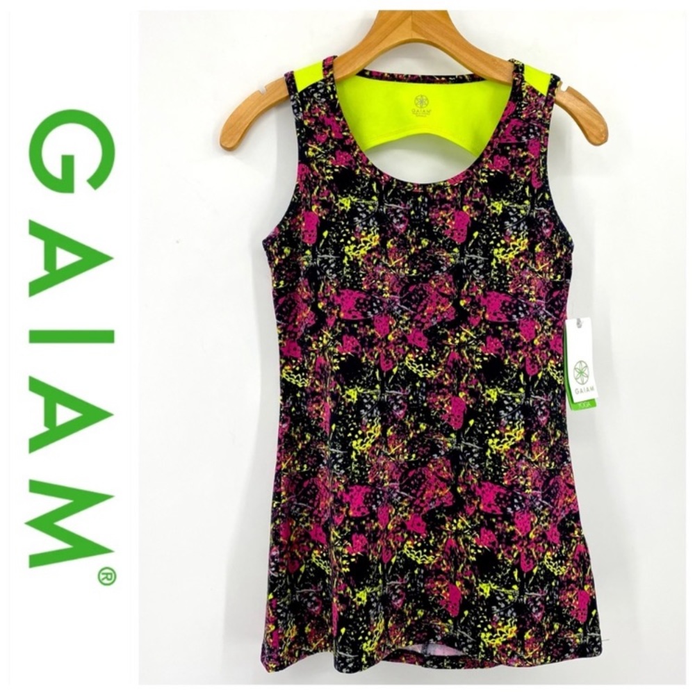 GAIAM Multicolored Workout Tank Top